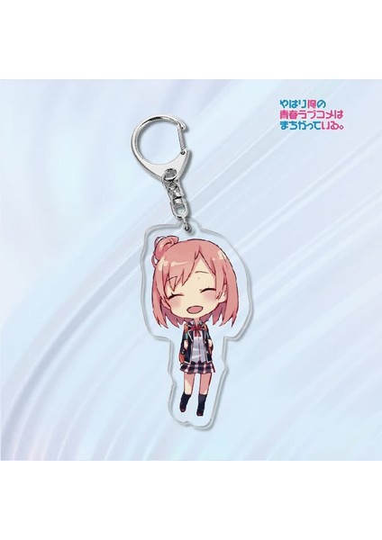 My Teen Romantik Komedi Snafu Yui Yuigahama Yukino Anime Akrilik Kolye Şekil Anahtarlık Anahtarlık Koleksiyon Model Oyuncak Hediye (Yurt Dışından) indirimleri