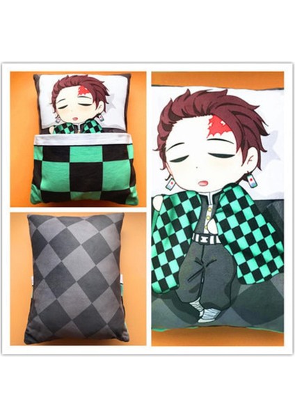 Japonya Sıcak Anime Çok Yumuşak Sevimli Peluş Oyuncak Iblis Avcısı Kimetsu Hiçbir Yaiba Kamado Tanjirou Nezuko Doldurulmuş Oyuncaklar Yastık Yastık Bebek (Yurt Dışından)