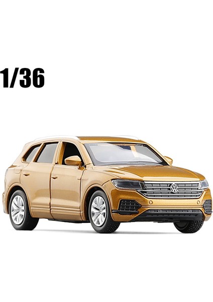 1/36 Touareg Suv Oyuncak Araçlar Alaşım Model Orijinal Lisans Açık Kapı Geri Çekin Araba Koleksiyonu Çocuklar Hediye Çocuk Oyuncakları (Yurt Dışından) modelleri