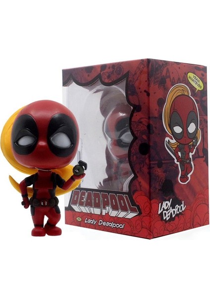 Marvel Aksiyon Vizyon Şekil Deadpool S Versiyonu Sallayarak Kafa Bebek Araç Aksesuarları (Yurt Dışından) fiyatları
