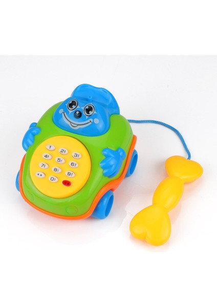 Yeni Bebek Elektrikli Telefon Karikatür Modeli Hediyeler Erken Eğitim Gelişim Müzik Ses Öğretici Oyuncaklar (Yurt Dışından) indirimleri