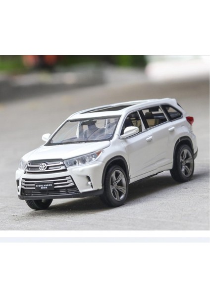 2020 Yeni 1:32 Alaşım Toyota Highlande Ölçekli Pres Döküm Arabalar Modeli Metal Oyuncak Araba Geri Çekin Ses Işığı Araba Çocuk Oyuncakları Çocuklar Için (Yurt Dışından)
