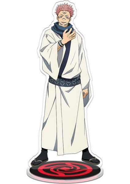 Yeni Japonya Anime 21 cm Jujutsu Kaisen Sukuna Kugisaki Nobara Fushiguro Megumi Gojo Satoru Akrilik Aksiyon Figürü Masa Dekorasyon (Yurt Dışından)