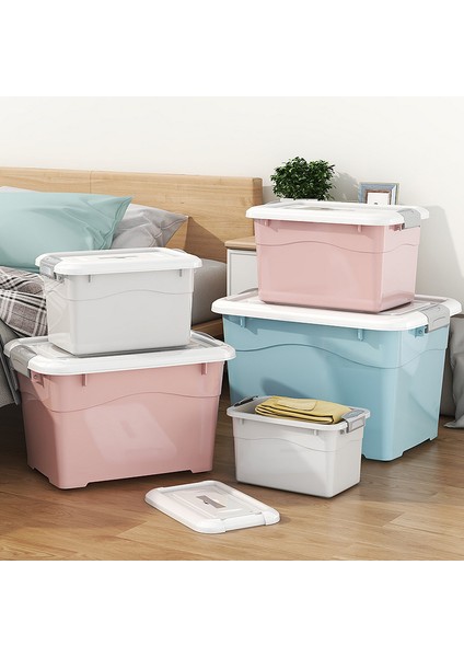 Büyük Gri Alan Tasarrufu Plastik Saklama Kutusu Organizatör Evi (Yurt Dışından) fiyatları