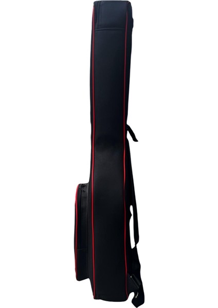 Klasik Gitar Çantası-Kılıfı-Kalın-Gigbag-Siyah-Kırmızı Fitil-Keten-Su GEÇİRMEZ-GTRSİYAHRED004 modelleri