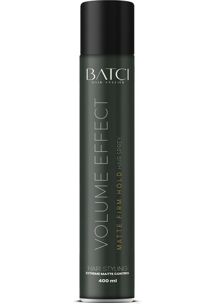 Volume Effect Matte Firm Hold Saç Spreyi 400 ml