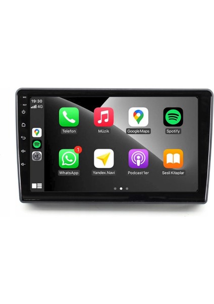 Volkswagen Touareg - Araç Multimedya Ekran - 4gb 64GB - S - Black - 2003 - 2009 - 9 Inch - Myway modelleri