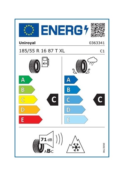 185/55 R16 87t Xl Winter Expert Oto Kış Lastiği (Üretim Yılı:2025) fiyatları