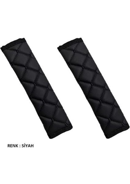 Üniversal Emniyet Kemer Konforu Renk-Siyah