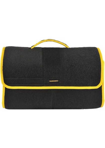 Mini-Midi-Maxi 3'lü Bagaj Çantası Seti, Kenar Renk Sarı fiyatları