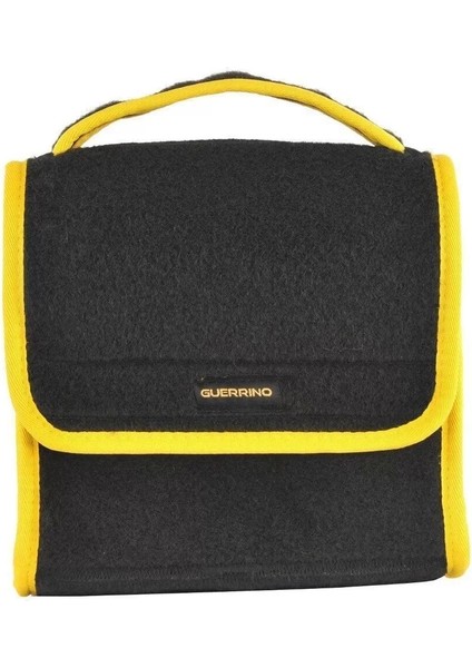 Mini-Midi-Maxi 3'lü Bagaj Çantası Seti, Kenar Renk Sarı fırsatları