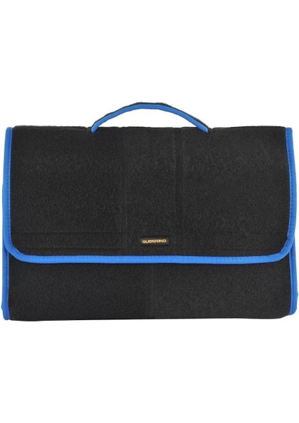 Mini-Midi-Maxi 3'lü Bagaj Çantası Seti, Kenar Renk Mavi fiyatları