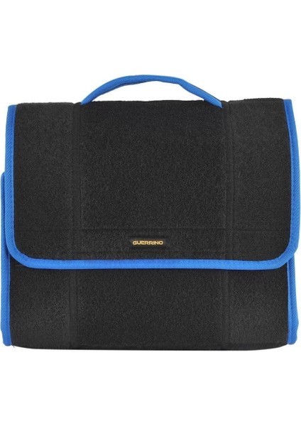 Mini-Midi-Maxi 3'lü Bagaj Çantası Seti, Kenar Renk Mavi modelleri