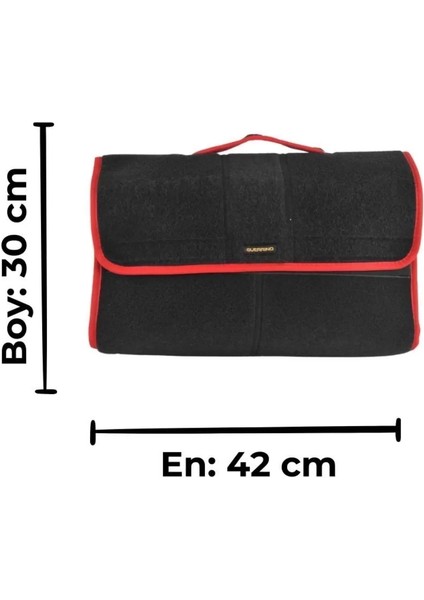 Mini-Midi-Maxi 3'lü Bagaj Çantası Seti, Kenar Renk Kırmızı indirimleri