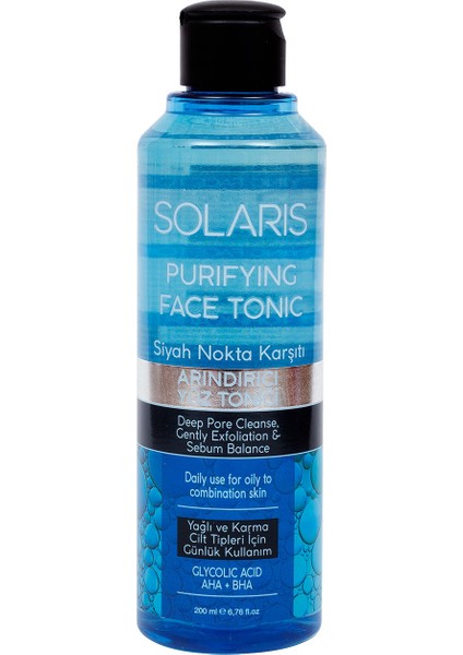 Yüz Temizleme Toniği Arındırıcı 200 ml