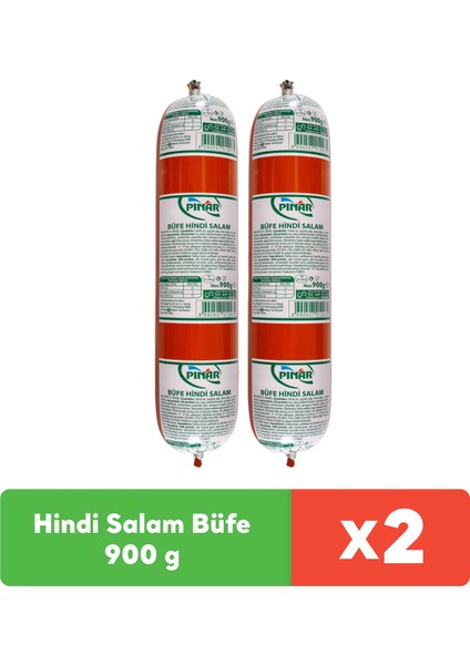 Hindi Salam Büfe 900 g x 2 adet