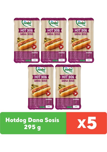 Hotdog Dana Sosis 295 g x 5 Adet