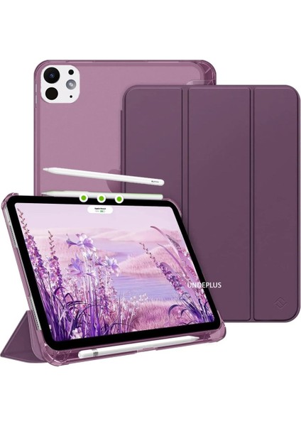 Apple iPad Pro 11 3./4. Nesil M2 Kılıf Flip Cover Kalem Bölmeli Pc Case 2020-2022