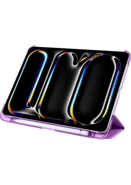 Apple iPad Pro 11 3./4. Nesil M2 Kılıf Flip Cover Kalem Bölmeli Pc Case 2020-2022