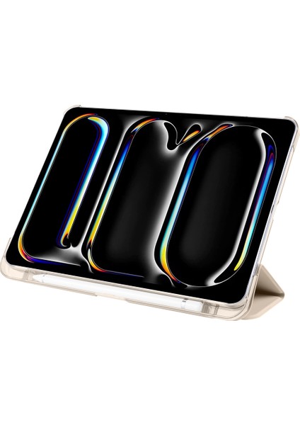 Apple iPad Pro 11 3./4. Nesil M2 Kılıf Flip Cover Kalem Bölmeli Pc Case 2020-2022