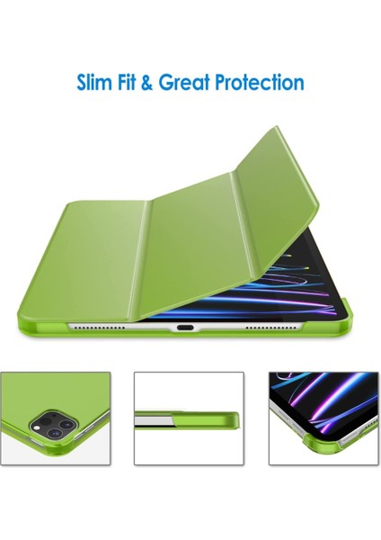 Apple iPad Pro 11 1/2/3/4. Nesil Kılıf PU Deri Smart Standlı Case 2018-2022 Flip indirimleri