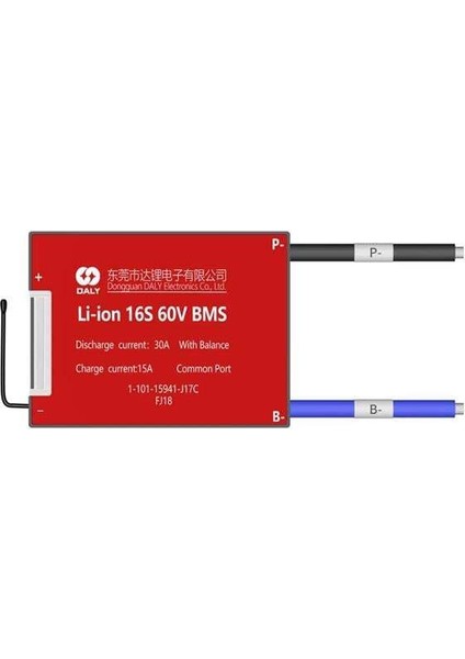 Bms 16S 60V/DEŞARJ 30A/ŞARJ 15A/BALANSLI