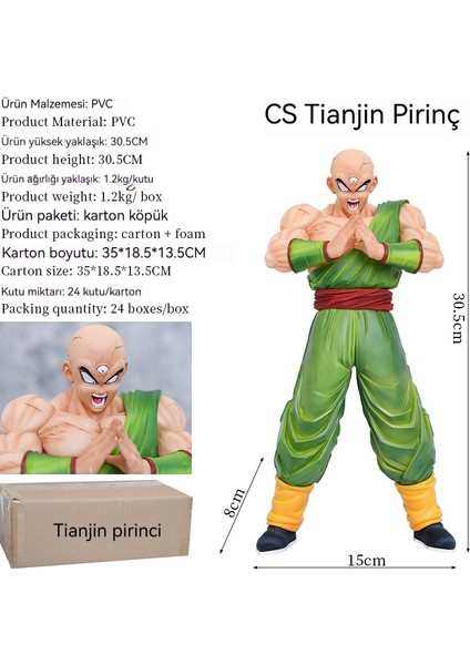 30 cm Dragon Ball Cs Tianjin Pirinç Sınırsız Z Savaşçı El Modeli (Yurt Dışından) fırsatları