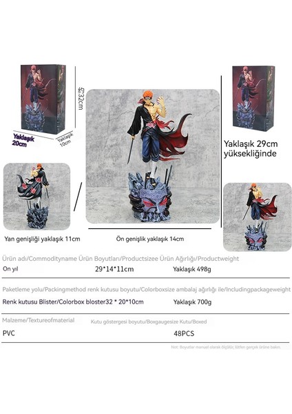 29 cm Naruto On Yıl Cennet Payne El Anime Modeli (Yurt Dışından)