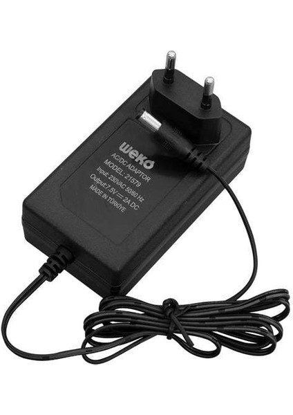 7.5 Volt - 2 Amper 5.5*2.5 Uçlu Yerli Üretim Priz Tipi Adaptör modelleri