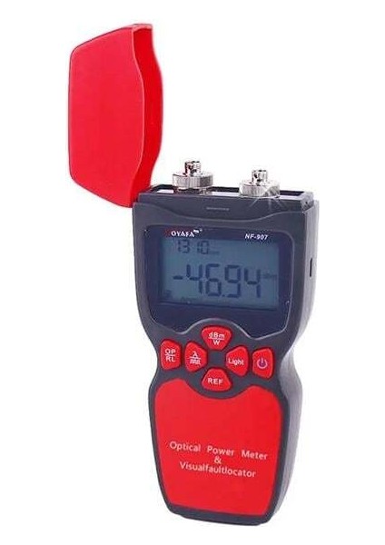 NF-907C Dıgıtal 2ın1 El Tipi Fiber Optik Ölçer