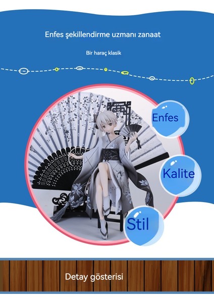 21 cm Yuankong Bahar Hino Dome Anime El Modeli (Yurt Dışından)