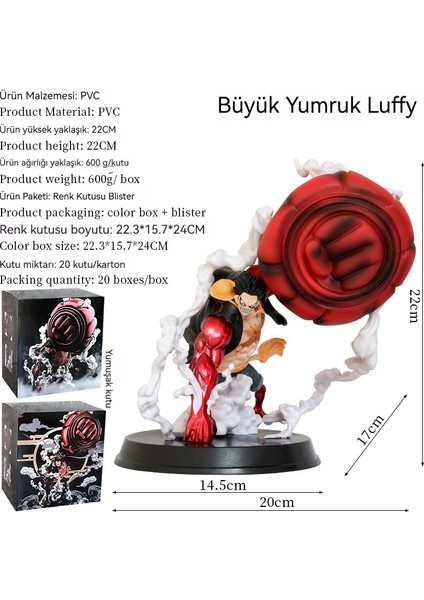 22 cm One Piece El Yapımı (Yurt Dışından)