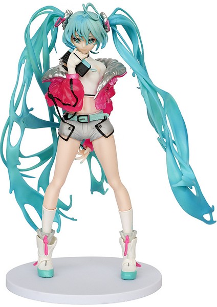 23 cm Future Hatsune Double At Kuyruğu Anime Iki Modeli El Modeli (Yurt Dışından)