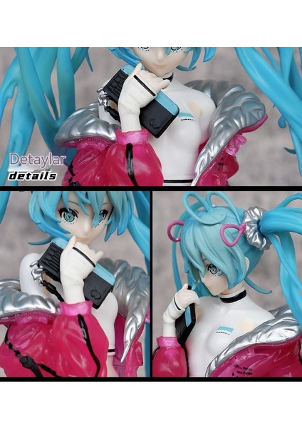 23 cm Future Hatsune Double At Kuyruğu Anime Iki Modeli El Modeli (Yurt Dışından)