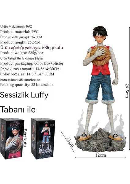 26 cm One Piece Luffy El Modeli (Yurt Dışından) fırsatları