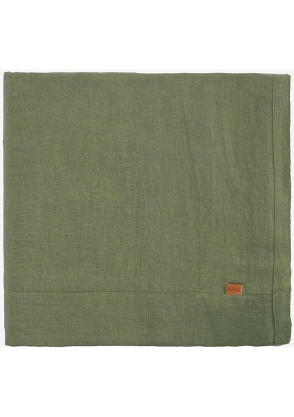 Linen Keten Masa Örtüsü Haki 150 x 250
