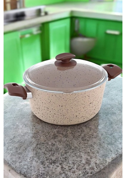 Gözde Yanmaz Yapışmaz 28 cm Derin Granit Tencere Bakalit fiyatları