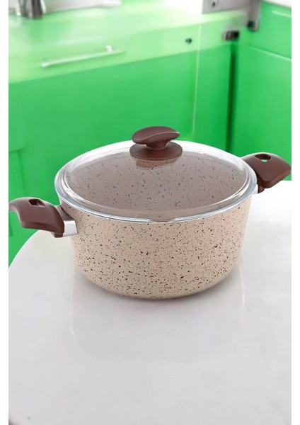 Gözde Yanmaz Yapışmaz 28 cm Derin Granit Tencere Bakalit fırsatları