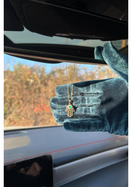 14 Ayar Altın Meryem Ana Eli Dikiz Süsü fırsatları