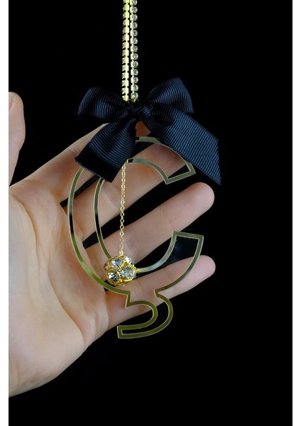 Şeffaf Gold Dikiz Süsü Harfli fırsatları