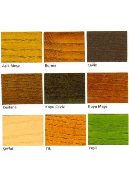 Primetex Arge Ahşap Koruyucu 0.75 Lt Yeşil fiyatları