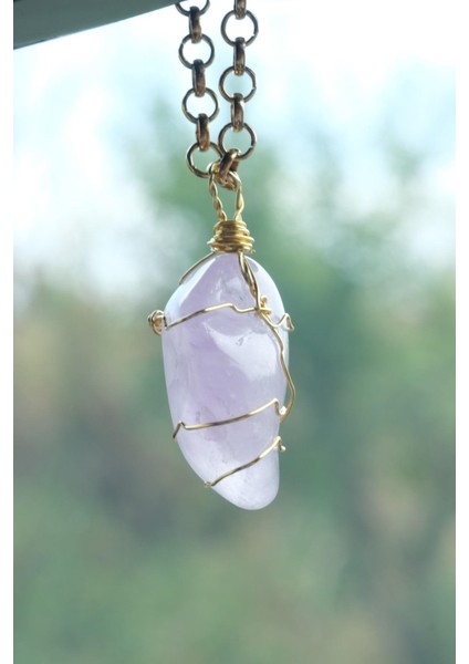 Brezilya Kuvars Lila Doğal Taş Dikiz Süsü fırsatları