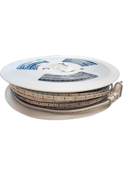 50 Metre Hortum Şerit LED 8W 800 Lümen 220 Volt Fişli