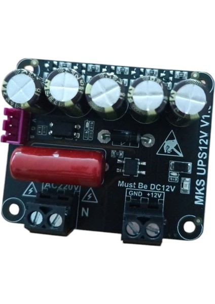 Mks Mini Ups 12V Modülü, Eklenti Modülü,