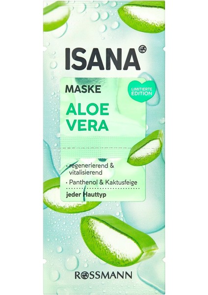 Kağıt Maske Aloe Vera 2x8 ml
