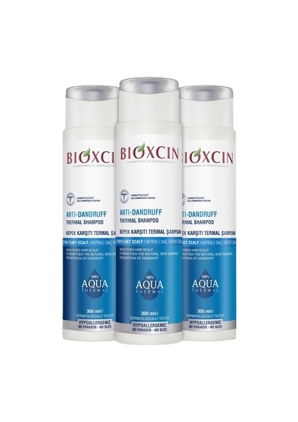 Aqua Thermal Şampuan 300 ml 3'lü Set