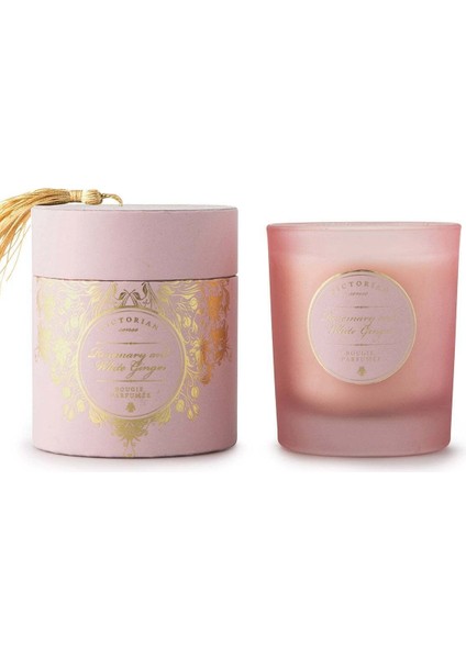 Beyaz Zencefil Aromalı Mum
