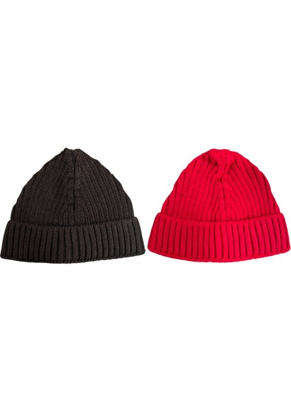 Unisex Triko Kısa Kırmızı Renkli Takke Bere fiyatları