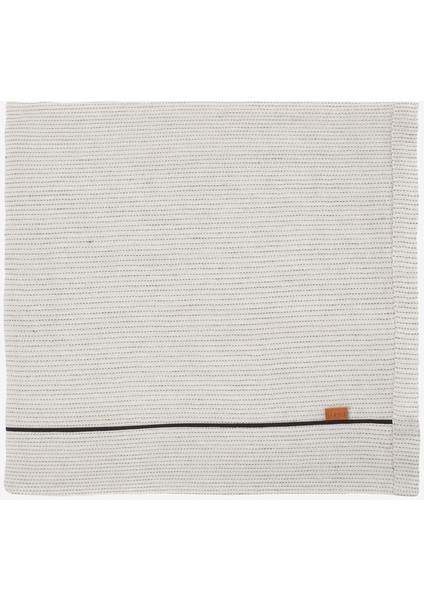 Linen Keten Masa Örtüsü Siyah-Beyaz 150 x 250