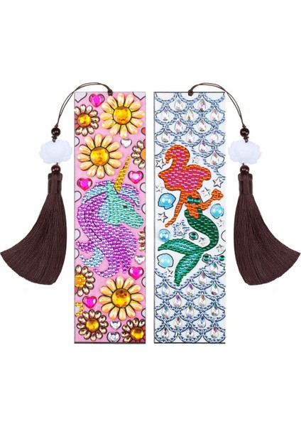 Ev Yapımı Kitap Ayraçları Kolye Ayraçları Yeni Başlayanlar, Kitap Okuyucuları Için Kendin Yap Tasarımları (Yurt Dışından)